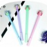 Gelschreiber mit Tiermotiv und Eulenmotiv, süßer schwarzer Kawaii-Schreibstift, Kugelschreiber mit schwarzer Tinte, Gelschreiber, Partygeschenk, lustiges Schul- und Büromaterial (6 Stück)