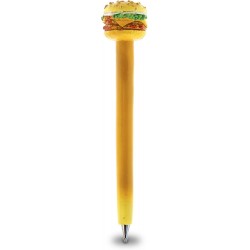 Cheeseburger-Neuheitsstift – süßer, lustiger und einzigartiger Bürobedarf für Kinder und Erwachsene, Kugelschreiber, farbenfroher Fast-Food-Schreibstift, Instrument für Schule und Büro