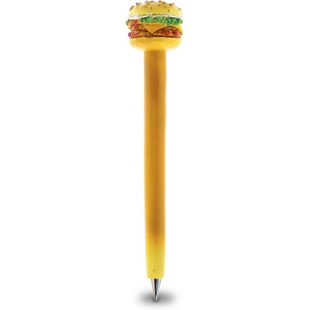 Cheeseburger-Neuheitsstift – süßer, lustiger und einzigartiger Bürobedarf für Kinder und Erwachsene, Kugelschreiber, farbenfroher Fast-Food-Schreibstift, Instrument für Schule und Büro