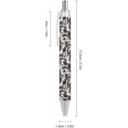 Druckkugelschreiber mit Hundekopf, Französische Bulldogge, Welpengesicht, Gekritzel, ultrafein, 0,5 mm, schwarze Tinte, Tintenroller mit einzigartigem Muster, Kugelschreiber für College, Büro, Business, Studenten, Krankenschwester, 1 Stück