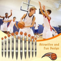 16 Stück neuartige Basketball-Stifte, süße Sport-Kugelschreiber, cooler Schreibstift für Schülerbedarf, Schreibwaren, Schul- und Bürodekor-Zubehör