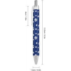 Personalisierter Druckkugelschreiber, Tintenroller mit Kugelmuster, ultrafein, 0,5 mm, schwarze Tinte, herausnehmbarer nachfüllbarer Kugelschreiber für Büro und Schule, 1 Stück