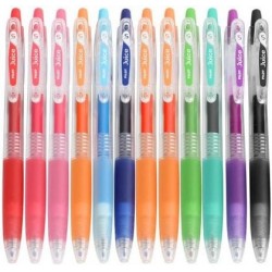 Pilot Juice Gel-Tinten-Kugelschreiber, 0,5 mm, 12-Farben-Set (LJU120EF-12C)