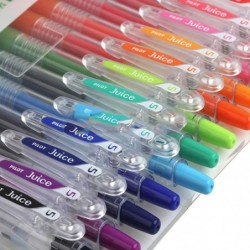 Pilot Juice Gel-Tinten-Kugelschreiber, 0,5 mm, 12-Farben-Set (LJU120EF-12C)