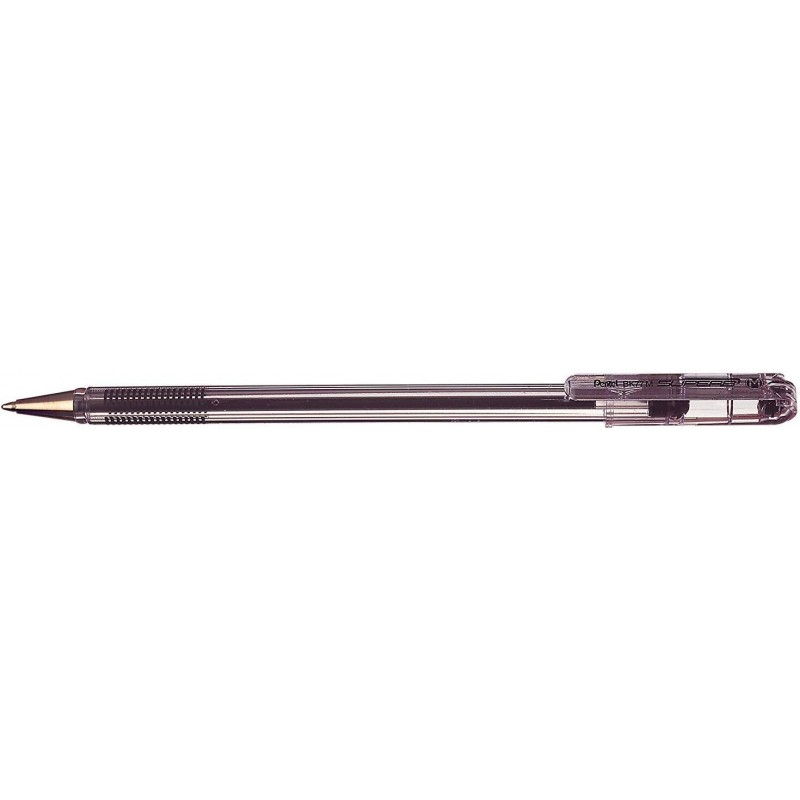 Pentel Hervorragender Kugelschreiber mit ölbasierter Tinte, 1,0 mm mittlere Spitze, Schwarz