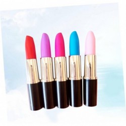 Operitacx 24 Stück schöne Lippenstiftstifte, Kugelschreiber, schwarzer Lippenstiftform-Stift, Füllfederhalter, Tinte – Punktstift, Lippenstift, kreativ – Punktstift, Lippenstift, Schilderstift, Werbestift, Flüssigkeit