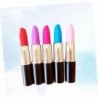 Operitacx 24 Stück schöne Lippenstiftstifte, Kugelschreiber, schwarzer Lippenstiftform-Stift, Füllfederhalter, Tinte – Punktstift, Lippenstift, kreativ – Punktstift, Lippenstift, Schilderstift, Werbestift, Flüssigkeit