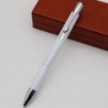 Cabilock Metall-Kugelschreiber, 5 Stück, Druckkugelschreiber, Schreibstift mit schwarzer Tinte, Tintenroller, Journaling-Stift, Schreibwaren für Zuhause, Büro, Geschäft, Hochzeit