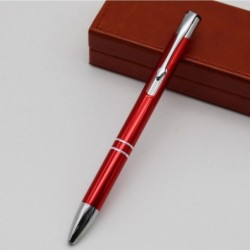 Cabilock Metall-Kugelschreiber, 5 Stück, Druckkugelschreiber, Schreibstift mit schwarzer Tinte, Tintenroller, Journaling-Stift, Schreibwaren für Zuhause, Büro, Geschäft, Hochzeit