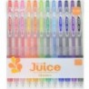 PILOT Juice Gel-Tinten-Kugelschreiber, 0,38 mm, 12-Farben-Set (LJU120UF-12C)