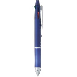 Pilot Dr. Grip 4+1, 4-farbiger 0,7-mm-Kugelschreiber und 0,5-mm-Druckbleistift, Marineblau (BKHDF1SFN-NV)