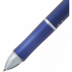 Pilot Dr. Grip 4+1, 4-farbiger 0,7-mm-Kugelschreiber und 0,5-mm-Druckbleistift, Marineblau (BKHDF1SFN-NV)