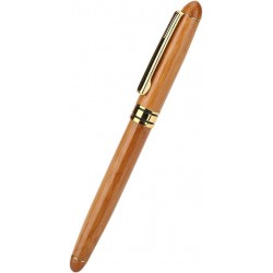 Heayzoki gotischer Füller, Luxus-Kalligraphie-Stifte zum Schreiben, eleganter Vintage-Tintenstift aus Bambusholz, glatt schreibender, schicker Stift als Geschenk für Lehrer, Stift für Damen