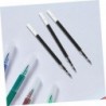 20 Stück Deli Gel-Minen, 0,5 mm, Kugelschreiber, schwarze Füllfederhaltertinte, schwarzer Gelstift, feine Spitze, Stiftminen, Gelstift, feine Spitze, praktische Stiftfüllungen, S206, multifunktional, schwarzer Kunststoff