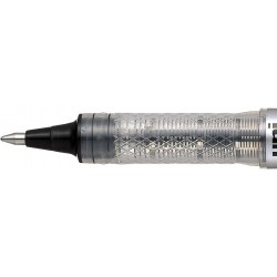 uni-ball UB-200 Vision Elite Tintenroller. Hochwertiger mittlerer 0,8-mm-Kugelschreiber für superweiches Schreiben, Zeichnen, Kunst und Malen. Farb- und wasserfeste flüssige Uni Super-Tinte. 3er-Pack, Schwarz