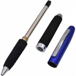 Mini-Rollball-Stift, weicher Stiftgriff, Rollball-Stift, kurzer Absatz, Mini-Reisestift mit schwarzer Tinte – 3 Stück