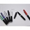 Mini-Rollball-Stift, weicher Stiftgriff, Rollball-Stift, kurzer Absatz, Mini-Reisestift mit schwarzer Tinte – 3 Stück