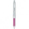 Pilot 36182 Dr. Grip Center of Gravity Druckkugelschreiber, rosa Griff/schwarze Tinte, 1 mm