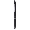 Pilot Japan Frixion Ball Knock Zone All Time Black, 0,5 mm, schwarze Tinte, LFBKZ-50EF-AB, Japan-Import mit Original-Stylus-Kugelschreiber