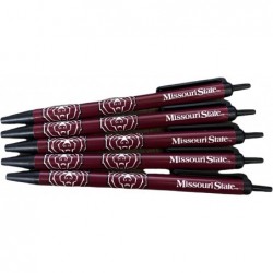 NCAA Missouri State Bears 5er-Pack Klickstifte - schwarze Tinte