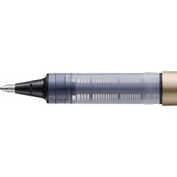 Uni-Ball Eye Tintenroller mit schwarzer Tinte. Breite 1,0-mm-Kugelschreiberspitze für superweiches Schreiben mit der Hand, Zeichnen, Kunst, Basteln, Tagebuchschreiben und Malen. Farb- und wasserfeste flüssige Uni Super Ink. 3er-Pack