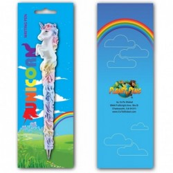 Sparkle Tail Unicorn Pen - Süßer Einhorn-Kugelschreiber mit schwarzer Tinte, einzigartiger Mädchen-Stift für Kinder-Einhorn-Schreibwaren und Bürobedarf für Erwachsene, origineller Stift als Dekoration für den Schreibtisch im Büro