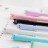 Gelstifte, Kawaii, süßer Katzenstift, 0,5 mm, Kugelschreiber, schwarze Geltinte, für Schulbürobedarf, 12 Stück