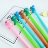 Gel-Tintenstift mit Tiermotiv, niedlicher Dinosaurier, niedlicher Kawaii-Schreibstift, schwarzer Kugelschreiber, Gel-Tintenstift, Partygeschenke, Gel-Tintenstifte, lustiges Schul- und Büromaterial (8 Stück)