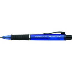 Faber-Castell 145752 Kugelschreiber Grip, blau/klar