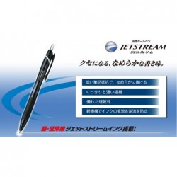 Kugelschreiber Mitsubishi Pencil SXN15038.24 Jetstream Ölbasierter Kugelschreiber, 0,01 Zoll (0,38 mm), Schwarz, 10 Stück