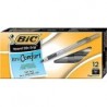 BIC 395892, Round Stic Grip Xtra Comfort Kugelschreiber, feine Spitze, schwarze Tinte