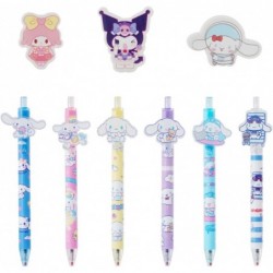 G-Ahora Gelstift mit Cartoon-Kätzchen und Gummi, 0,5 mm, schwarzer Stift, Bürobedarf, DIY-Aufkleber (Pen-ygg)