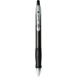 BIC VLG11BK Velocity Druckkugelschreiber, schwarze Tinte, 1 mm, mittel, Dutzend