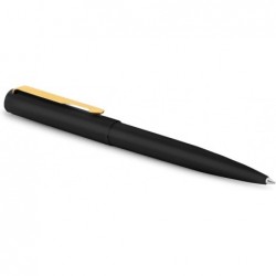 Parker Vector Matte Black Gt Kugelschreiber, blaue Tinte und feine Feder