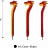 Neuartiger Stift mit asiatischem Drachenmotiv – lustiger und einzigartiger Kugelschreiber für Kinder und Erwachsene, farbenfrohes Schreibgerät mit Drachenmotiv als Schreibtischdekoration für Schule und Büro