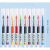 YYMIYU Tintenroller, schnelltrocknende Tinte, 0,5 mm, extrafeine Spitze, Flüssigtintenstift, Tintenroller (32 Stück)