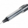 Pilot V5 Tintenroller mit Tintenpatronensystem, 0,5-mm-Spitze, Einzelstift mit 3 kostenlosen Minen, Schwarz