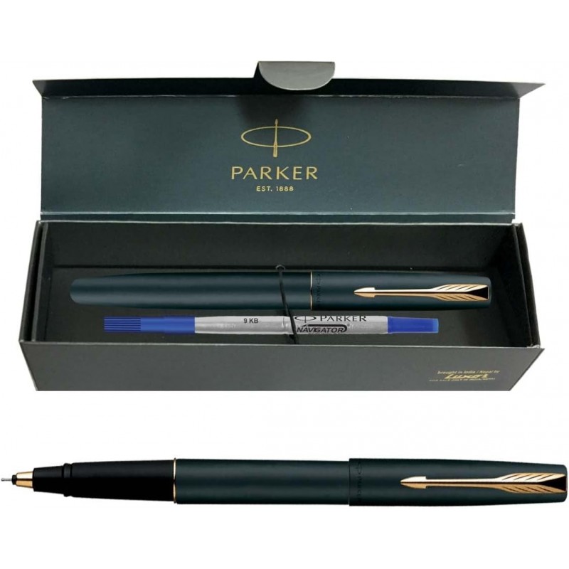 Parker Frontier Mattschwarzer GT Tintenroller