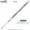 Schmidt 4889 MegaLine Druckmine, schwarze Tinte, Edelstahlspitze (mittlere Spitze 0,7 mm), 2er-Pack