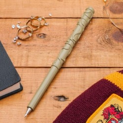 Paladone Harry Potter Offiziell lizenzierte Ware – Hermine Zauberstab-Stift – Kugelschreiber mit schwarzer Tinte