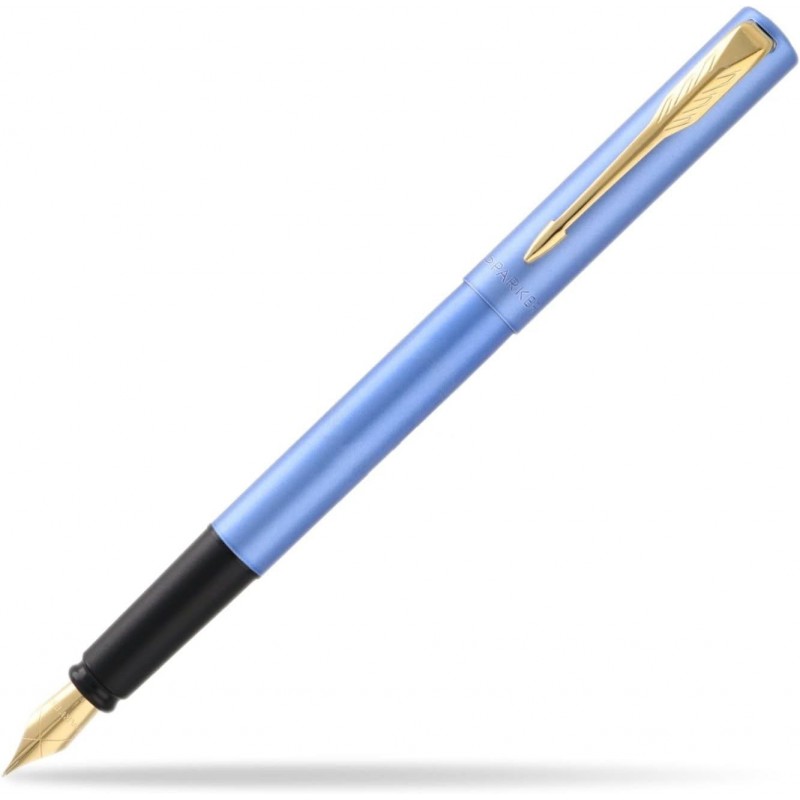 Parker Vector XL Füllfederhalter, blau, GT mit Goldrand