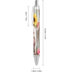 Kugelschreiber mit lustigen Schweinen und Bauernhoftieren, schwarze Tinte, Kugelschreiber, einziehbarer Journalstift, Arbeitsstift, Bürostifte für Männer und Frauen, 1 Stück