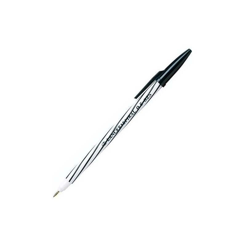 Lancer Kugelschreiber 0,5 mm Spiral 825, schwarze Tinte, 3er-Pack.