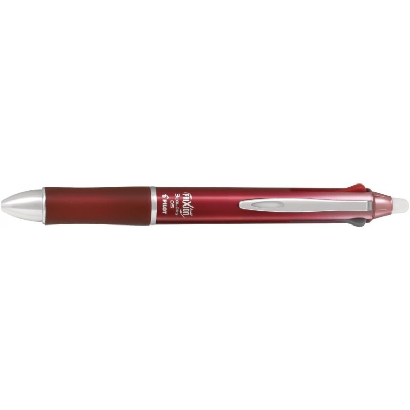 Pilot Frixion Ball 3 Metall-Kugelschreiber, Gehäuse in Rot mit Abstufung (LKFB-150EF-GRR)