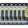 Pilot G2, Dr. Grip Gel/Ltd, ExecuGel G6, Q7 Rollerball-Geltintenstift-Minen, 0,5 mm, extrafeine Spitze, schwarze Tinte, 12er-Pack