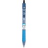 Pilot® B2P „Bottle To Pen“ Druckkugelschreiber, feine Spitze, 0,7 mm, 86 % recycelt, durchscheinend blaues Gehäuse, schwarze Tinte, 12er-Pack