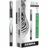 Zebra Pen Z-Grip Flight Stick Kugelschreiber, dicke Spitze, 1,2 mm, schwarze Tinte, 12 Stück