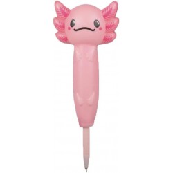 Axolotl 8" Squishy Pen 3er-Pack – Büro, Schule – lustige Squishy Pens – Angst, ADHS, Partygeschenke, Preise, Büro