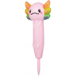 Axolotl 8" Squishy Pen 3er-Pack – Büro, Schule – lustige Squishy Pens – Angst, ADHS, Partygeschenke, Preise, Büro