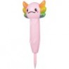 Axolotl 8" Squishy Pen 3er-Pack – Büro, Schule – lustige Squishy Pens – Angst, ADHS, Partygeschenke, Preise, Büro